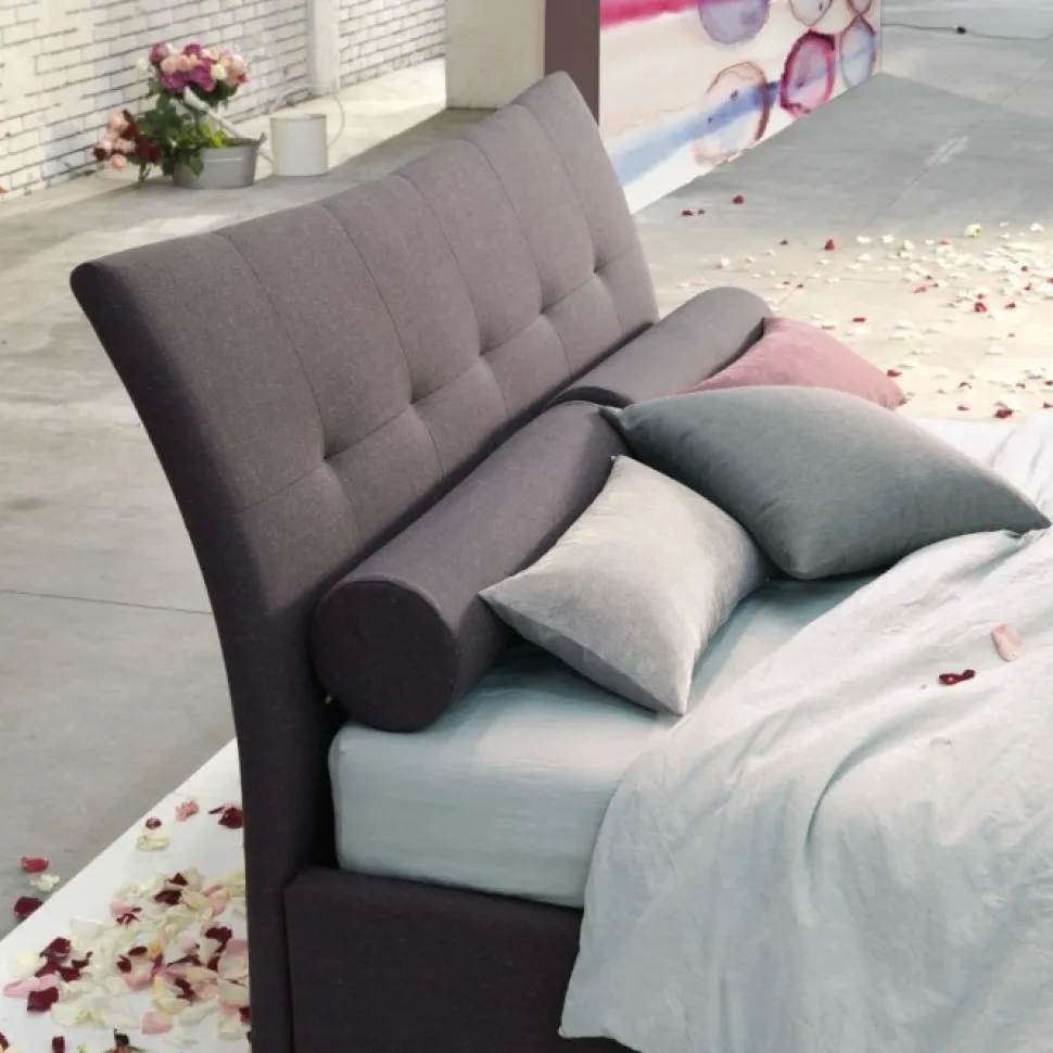 Letto Imbottito Allison Con Contenitore