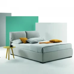 Letto Imbottito Beatrice Con Contenitore