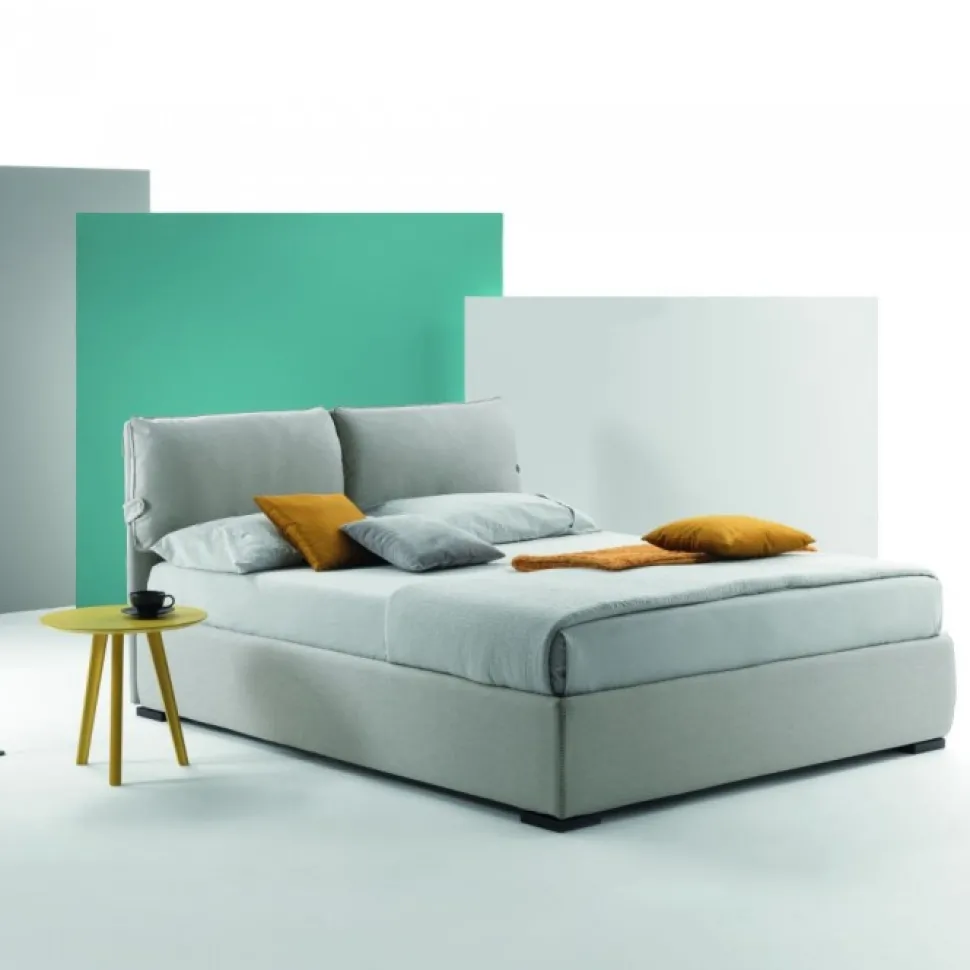 Letto Imbottito Beatrice Con Contenitore