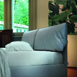 Letto Imbottito Beatrice Con Contenitore