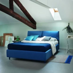 Letto Imbottito Beatrice Con Contenitore