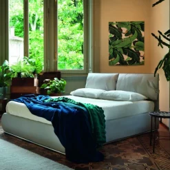 Letto Imbottito Beatrice Con Contenitore