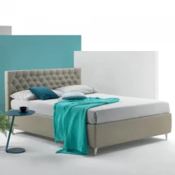 Letto Imbottito Carlotta Con Contenitore