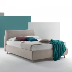Letto Imbottito Corinne Con Contenitore