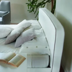 Letto Imbottito Guendalina Con Contenitore