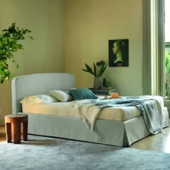 Letto Imbottito Guendalina Con Contenitore