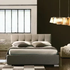 Letto Imbottito Malika Con Contenitore