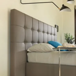 Letto Imbottito Malika Large Con Contenitore
