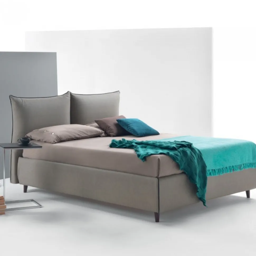 Letto Imbottito Patricia Con Contenitore