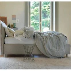 Letto Imbottito Patricia Con Contenitore