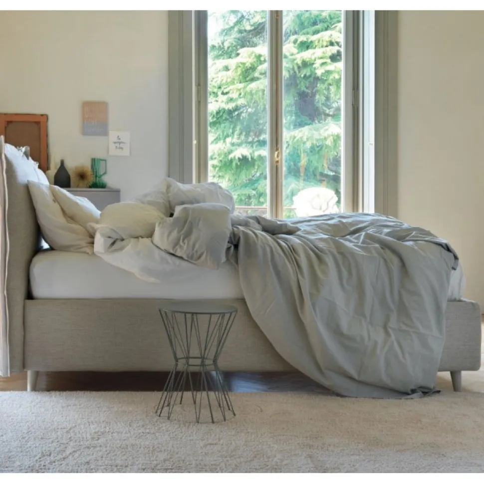 Letto Imbottito Patricia Con Contenitore