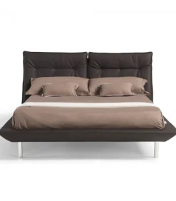 Letto Kyoto Imbottito E Rivestito.