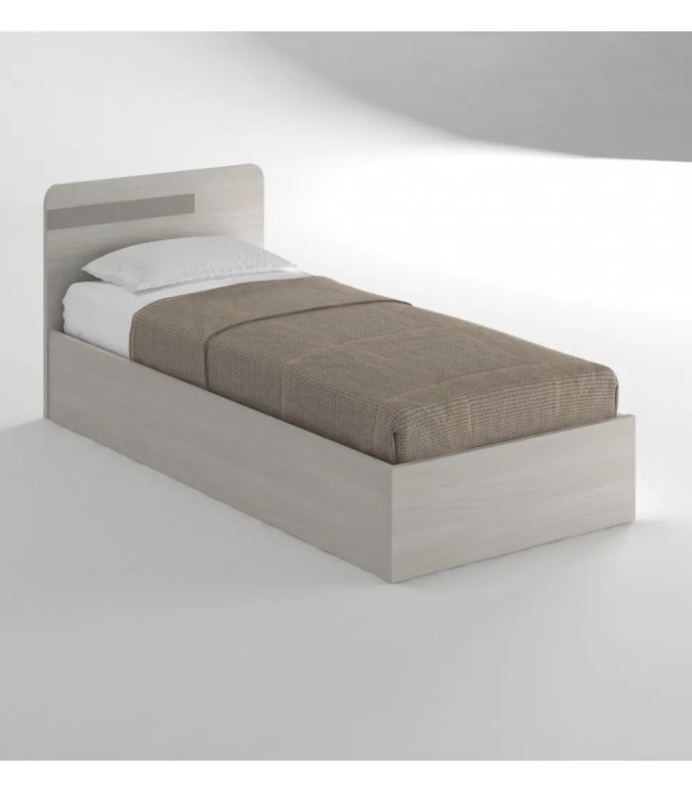 Letto Luna Con Contenitore Comprensivo Di Rete Da 80X190Cm