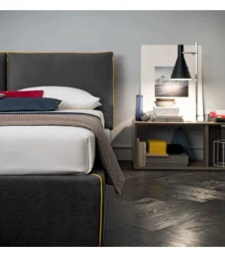 Letto Matrimoniale Imbottito Con Contenitore