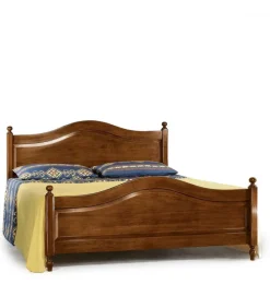 Letto Matrimoniale In Finitura Noce Nazionale Alba
