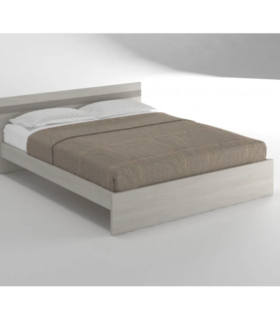 Letto Matrimoniale Semplice Con Giroletto Base