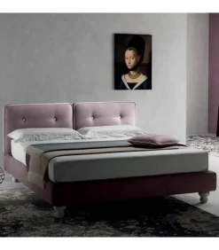 Letto Nice Lift Con Struttura Completamente Imbottita E Sfoderabile