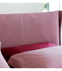 Letto Osaka H17, Imbottito E Rivestito.