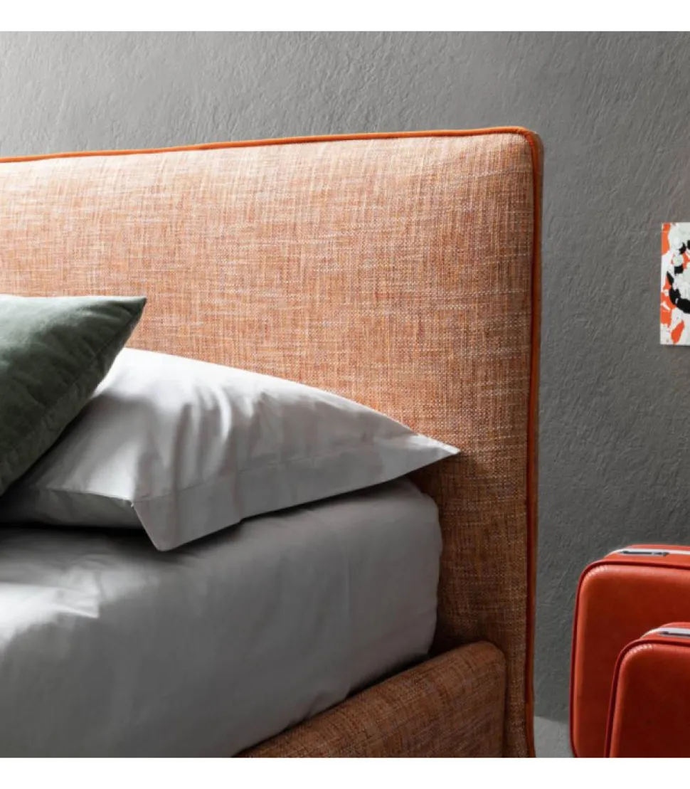 Letto Piping Con Contenitore Compatto, Elegante E Funzionale By Samoa