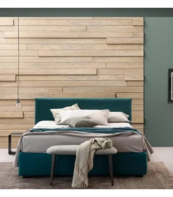 Letto Plain Con Contenitore, Linee Essenziali E Ridotto Ingombro Massimo Confort