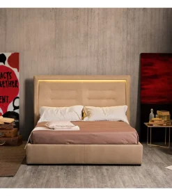 Letto Queen, Disponibile Anche Con Contenitore.