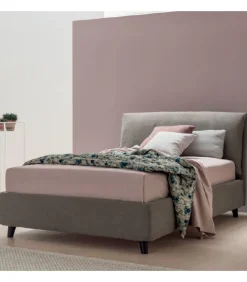 Letto River, Imbottito E Rivestito.