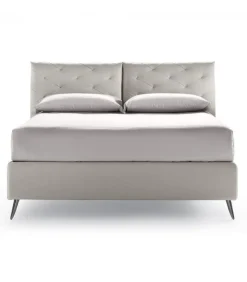 Letto So Ever, Imbottito E Rivestito.