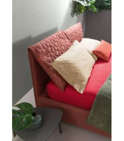 Letto Spin Con Contenitore, Testiera Reclinabile E Personalizzabile