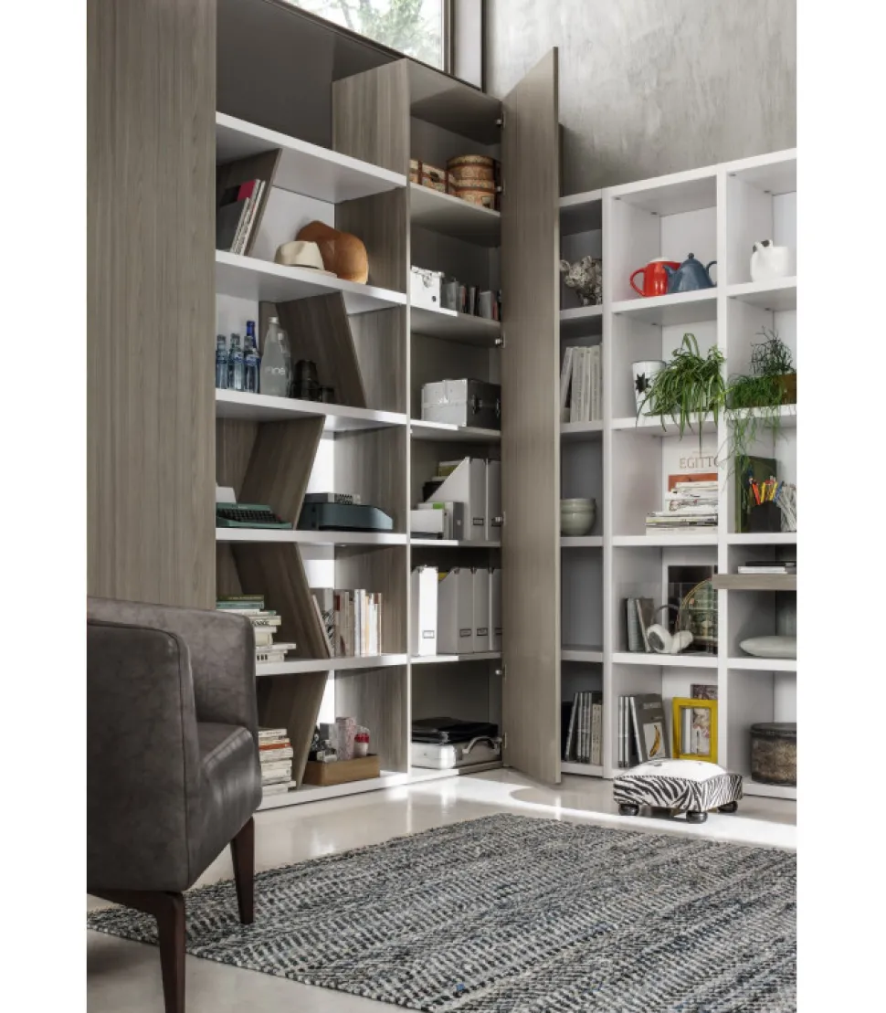 Libreria Componibile Ad Angolo Integra Gs106
