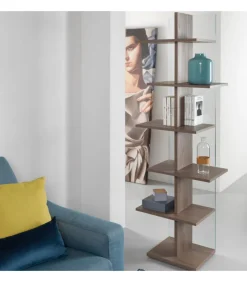 Libreria In Laminato Di Diversi Colori