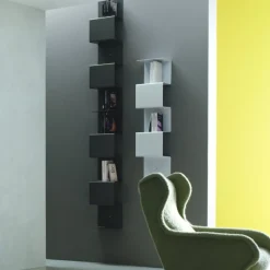 Libreria Pensile In Metallo Snake