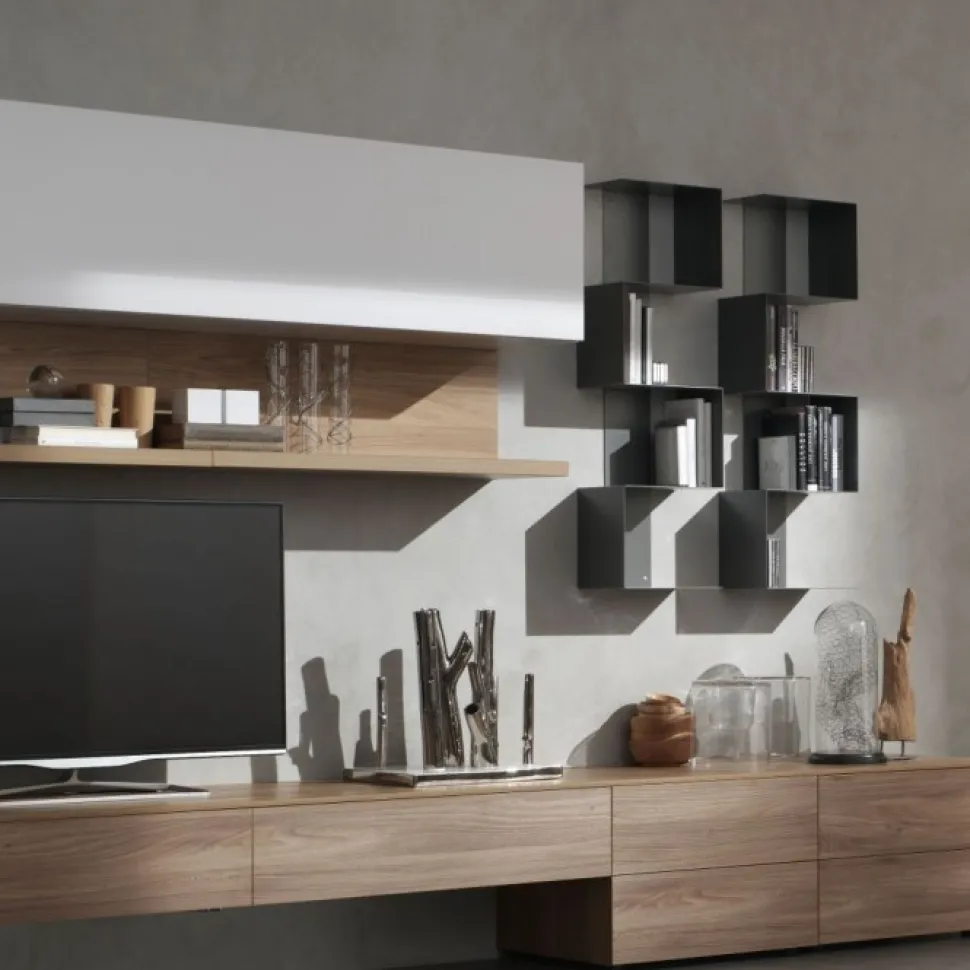 Libreria Pensile In Metallo Viper