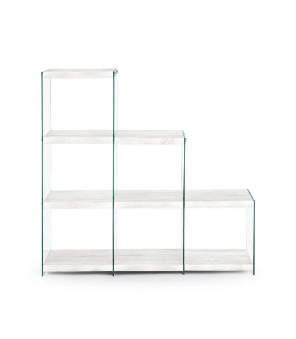 Libreria Scala Sury Bianco 122X29.5 H120