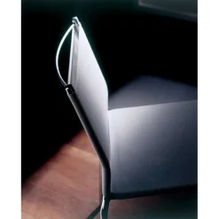 Liu, Sedia In Metallo Con Rivestimento Rete In Textplast