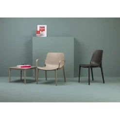 Lounge Da Giardino Ginevra Di Scab, Progettata E Realizzata In Italia, Testata E Approvata Da Catas.