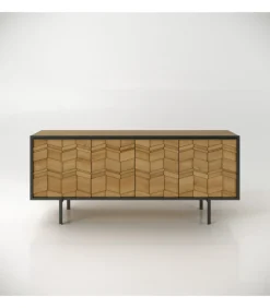 Madia 4 Ante In Rovere O Noce Massiccio