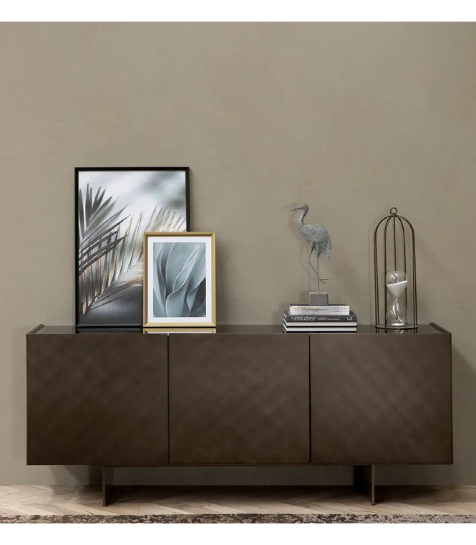 Madia In Legno Coated, 100% Made In Italy.