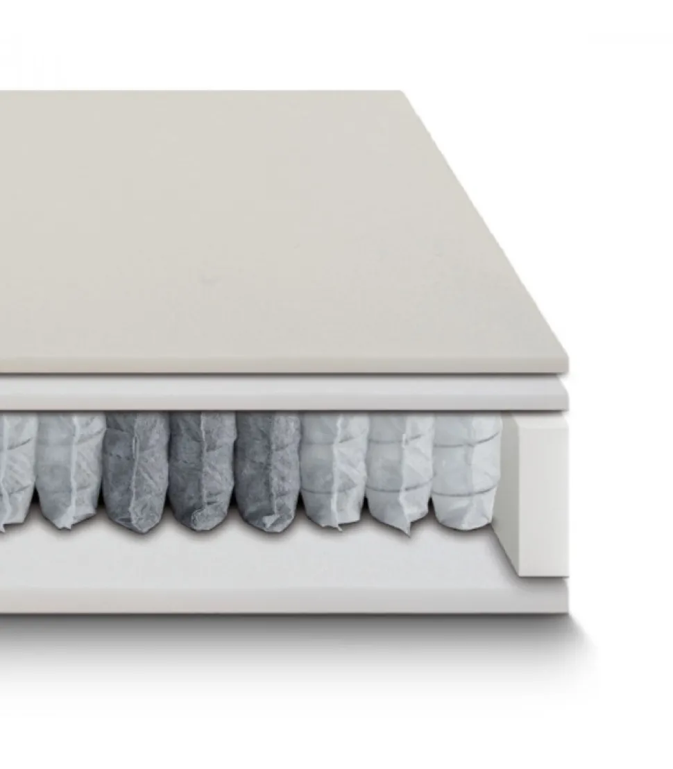 Materasso Ortopedico Certificato A Molle Insacchettate E Superfice Memory Foam