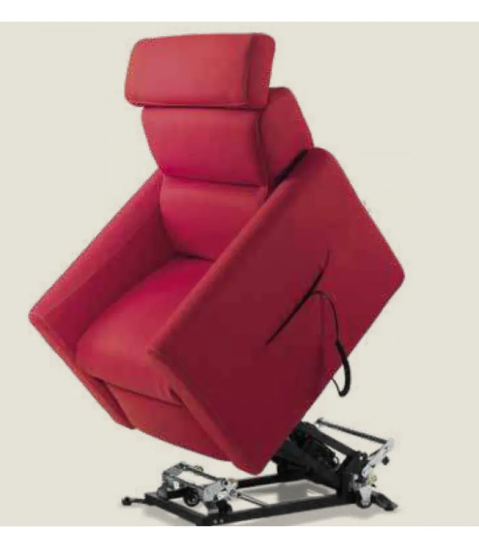 Mila, Poltrona Relax Made In Italy, In Tessuto O Pelle, E Un Dispositivo Medico Classe 1 Con Struttura In Ferro.