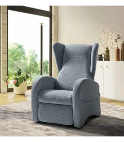 Minnie, La Poltrona Relax Disponibile In Tessuto E Pelle Di Alta Qualita, Per Il Tuo Benessere Quotidiano.