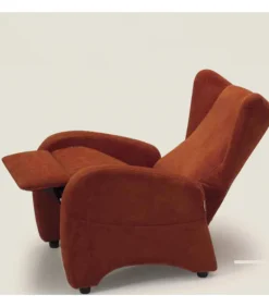 Minnie, La Poltrona Relax Disponibile In Tessuto E Pelle Di Alta Qualita, Per Il Tuo Benessere Quotidiano.