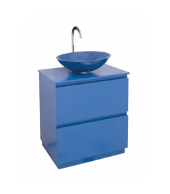 Mobile Bagno Margherita Blu 70X47X90H