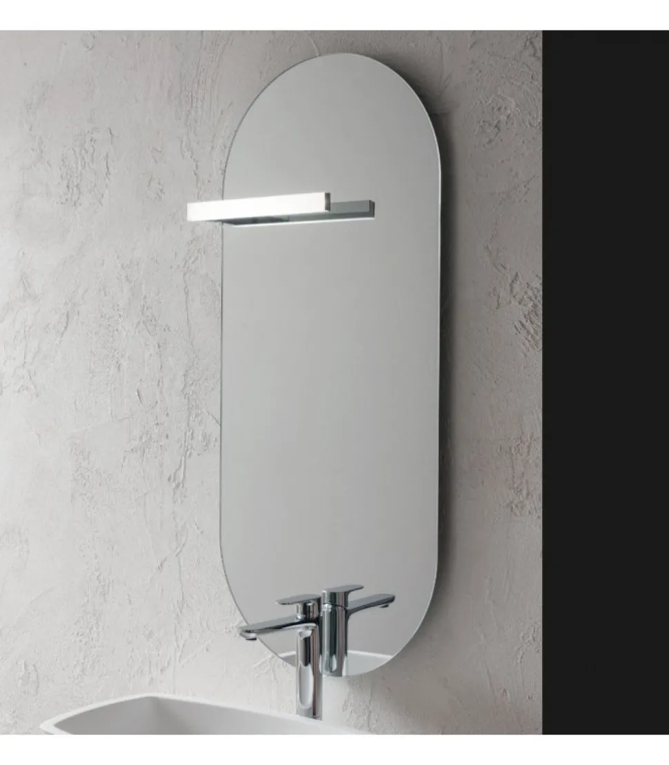 Mobile Da Bagno Componibile B-Go Composizione 24 - Lavabo E Piano In Tekor Bianco
