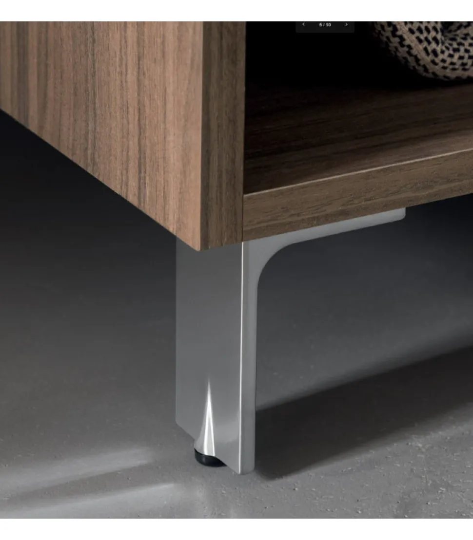 Mobile Da Bagno Componibile B-Go Composizione 24 - Lavabo E Piano In Tekor Bianco