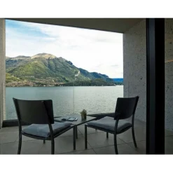 Mogan Pb Poltrona In Acciaio Zincato