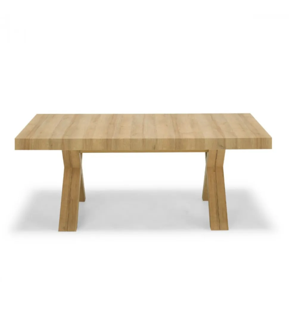 Monaco - Tavolo Allungabile Fino A 500 Cm Grazie Alla Scorrevolezza Estrema Delle Guide Brevettate