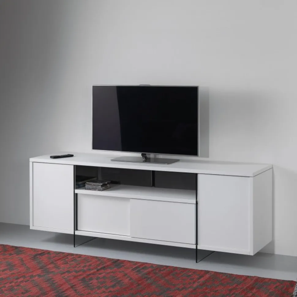 Movie, Il Mobile Porta Tv Intelligente - Cavi Nascosti Ma Accessibili