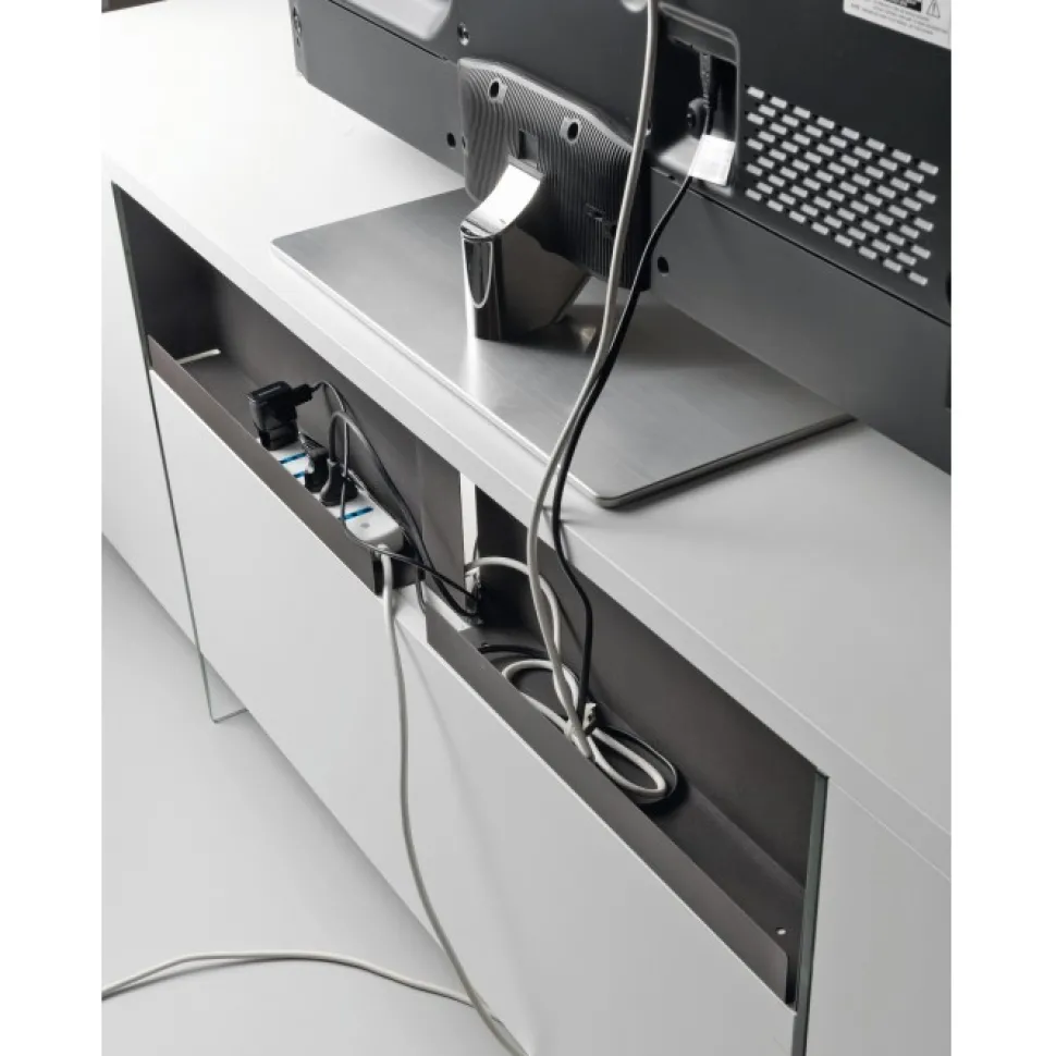 Movie, Il Mobile Porta Tv Intelligente - Cavi Nascosti Ma Accessibili