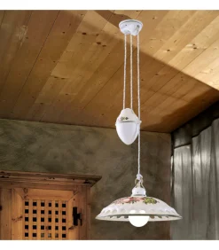 Napoli Saliscendi, Con Fili Di Diversi Colori Sul Paraluce