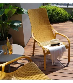 Net Lounge Di Nardi, Realizzato In Italia In Polipropilene Fiberglass Trattato Anti-Uv.